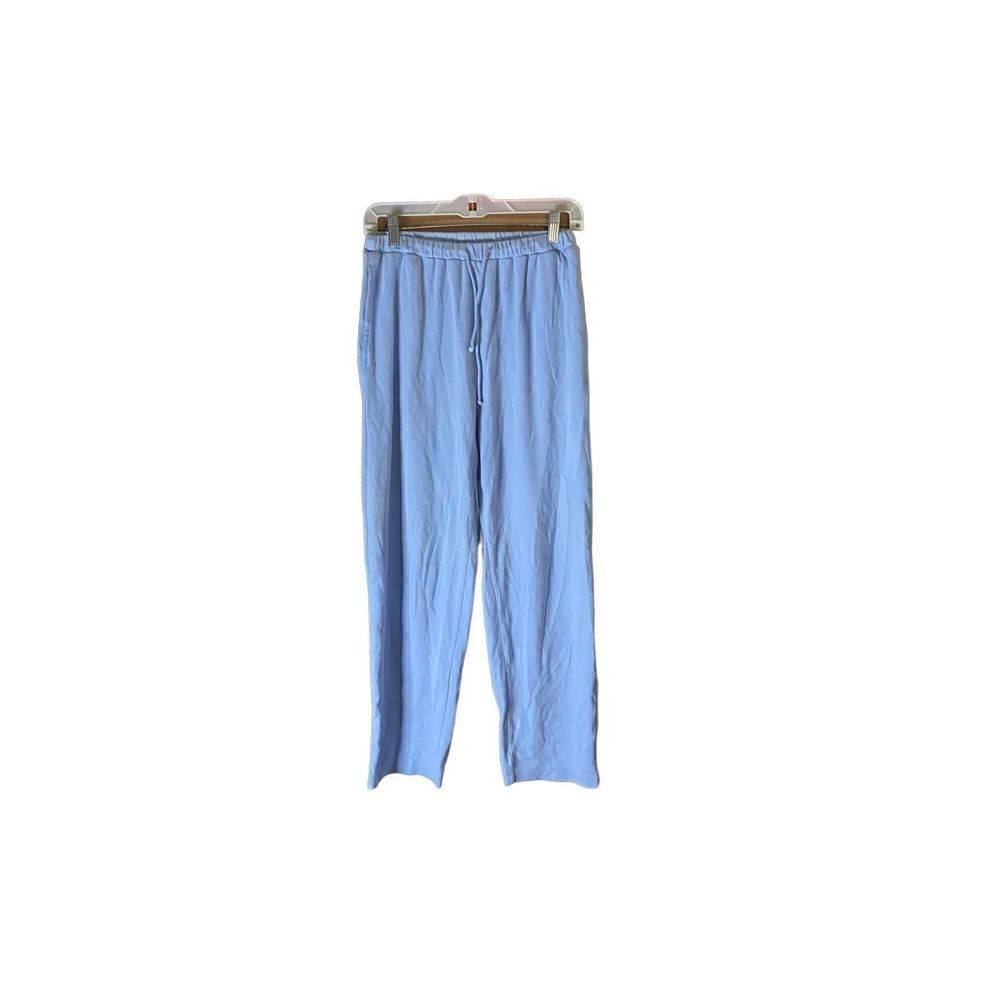 Sports savvy, women’s blue elastic drawstring, casual pants s/small